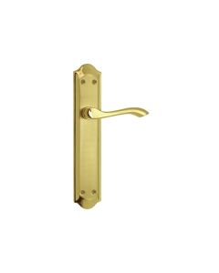 Manivela puerta eq0868psat placa larga serie clasica chapa/zamak pulido satinado eq868 jandel