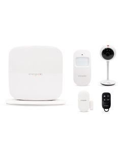 Alarma wifi+camara ip kit eg-aw002plus energeeks 32,5x8,1x21,8 cm blanco abs
