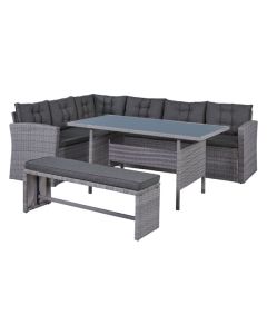 Conjunto ratan rinconero con mesa alta rasia import