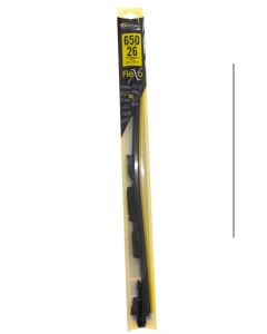 Escobilla coche 26" 65cm limpiaparabrisas bottari flexo flexible con accesorios