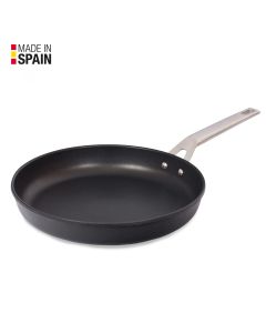 Sarten cocina 30cm antiadherente teflon induccion aluminio fundido negro aire va