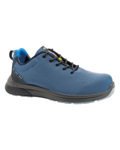 Zapato seguridad s3+ci+hi+src suela pu/pu puntera aluminio 39 armotex azul forza