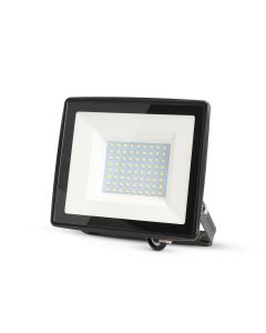 Proyector exterior 19x4,4x39,5cm 75w garza aluminio negro basic 6750lm 4000k 472