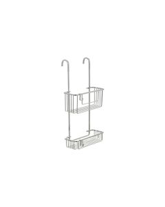 Cestillo baño 13,5x60,0x28,0cm gancho tatay aluminio aluminio aluminium 2 altura