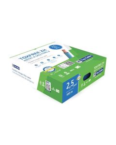 Cable interior ho7z1_k 1x2,5 a 100m cj top cable 250x250x8cm azul termoplástico