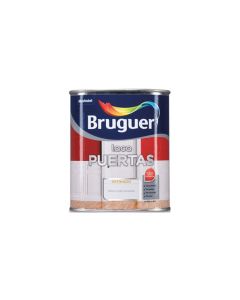 Esmalte laca satinado al agua blanco permanente bruguer 750 ml