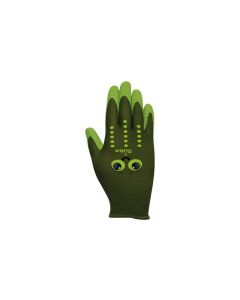 Guante jardineria 4y infantil juba nylon/latex me verde kids