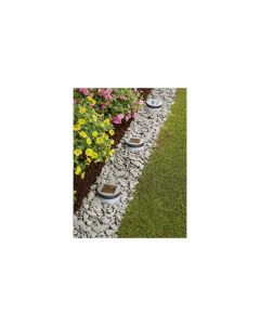 Baliza exterior 90x120cm solar luxform plástico negro baliza solar avignon avign