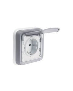 Enchufe exterior empotrar plexo 55 ip 55 - ik07 monoblock plexo 55 legrand 11x4,