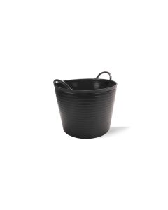 Capazo construccion 25lt rubi plastico negro nº1 88771