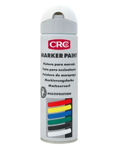 Pintura marcaje obra fluorescente spray blanco markerpaint crc