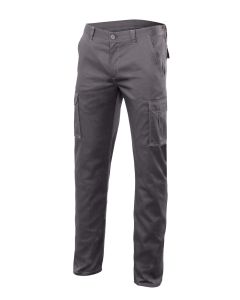 Pantalon trabajo multibolsillo t52 gris velilla