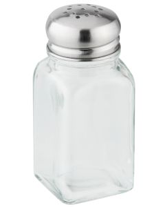 Salero mesa pimentero 40ml cristal/inox 46874 fackelmann