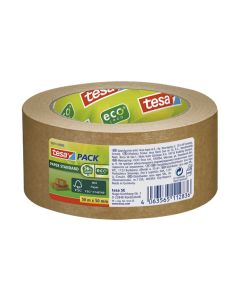 Cinta embalar ecologica papel tesapack 50 m x 50 mm tesa tape