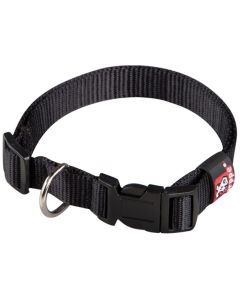 Collar mascota ancho 1cm uso 15 a 25cm arppe nylon negro basic 2240011009 136075