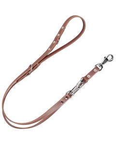 Correa mascota multiposicion arppe cuero marr 2176012004