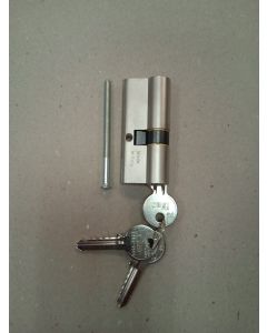 Cilindro f5 30x40mm leva larga 3 llaves niquel iseo