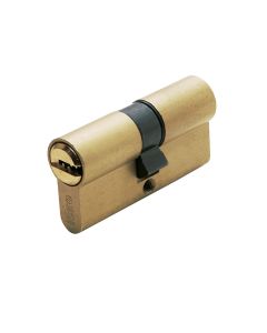 Cilindro seguridad r6 30x40mm leva larga llaves iguales 5 llaves laton iseo