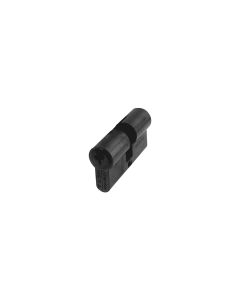 Cilindro 5030 30x30mm leva larga 3 llaves laton negro mate tesa