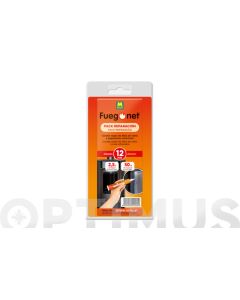 Reparador chimenea y estufas cordon ø 12 mm fuegonet