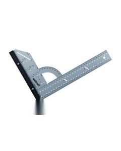 Escuadra medicion 200x300mm wolfcraft acero gris universal multiusos