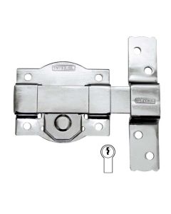 Cerrojo sobreponer 30 bombillo 40 h-dcha. 86mm bombillo 45mm derecha acero interfer