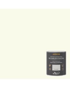 Pintura al agua para muebles blanco ahumado 2,5 lt cocina mate lisa rust-oleum