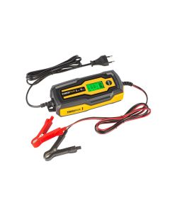 Cargador bateria 70w/4a/120ah plastico negro powerplus