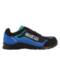 Zapato seguridad s3-src deportiva impermeable t38 tejido tecnico negro/azul nitr