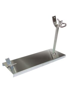 Jamonero horizontal base inox flores cortés
