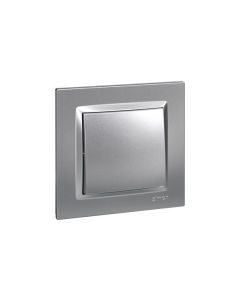 Interruptor electricidad empotrar conmutador aluminio serie 10 simon f1090201026