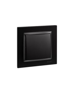 Conmutador electricidad cruce empotrar negro serie 10 simon f1090251038