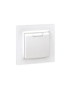 Base enchufe electricidad schuko tt blanco serie 10 simon f1091450030