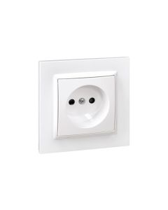 Base enchufe electricidad bipolar empotrar blanco serie 10 simon f1090444030
