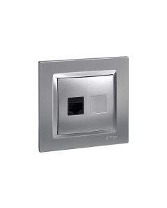Base ethernet rj45 empotrar aluminio serie 10 simon f1090598026