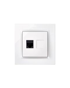 Base ethernet rj45 empotrar blanco serie 10 simon f1090598030