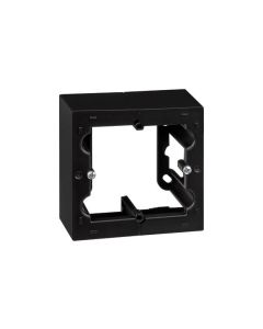 Caja electricidad superficie simple negro serie 10 simon f1090751038