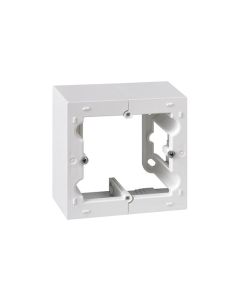 Caja electricidad superficie simple blanco serie 10 simon f1090751030