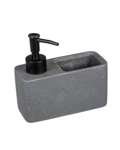 Dosificador cocina 14.5x14.3x6cm wenko poliresina con estropajo 54669100