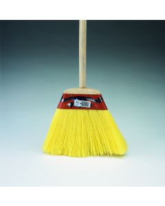 Escoba hogar plana con mango chapa universal 1801
