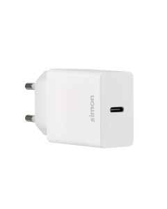 Cargador tipo c pd 20w 860x390x220 mm blanco simon