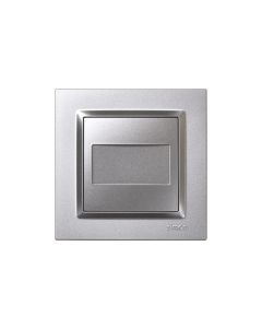 Tapa ciega serie 10 simon 840x840 mm aluminio