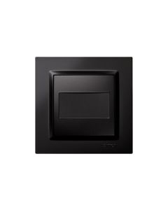 Tapa ciega serie 10 simon 840x840 mm negro