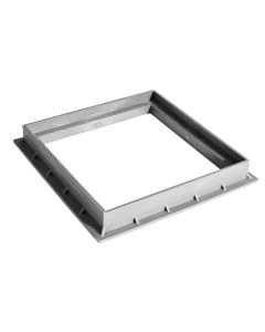 Marco fontaneria reforzado dakota 30x30cm polipropileno gris poz04-1396