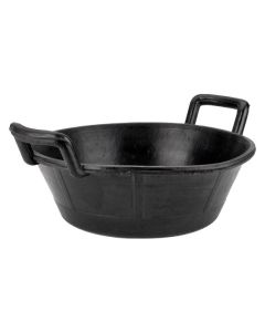 Espuerta construccion 11lt bellota caucho negro bkcespu11bp