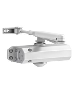 Cierrapuertas 3500 brazo retenedor fuerza 2-4 blanco yale