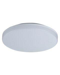 Aplique exterior 28x5cm led cristalrecord abs blanco aspen 18w 1800lm 4000k 24-610-18-100