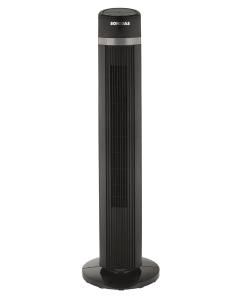 Ventilador torre negro 101,3cm 45w sonedas