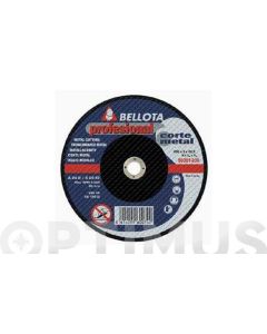 Disco corte metal 180x3x22 mm bellota