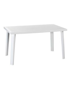 Mesa resina domingo blanco 130 x 75 cm idea